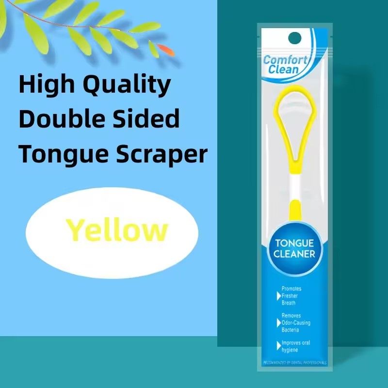 Tongue Cleaner for Professional Tongue Cleaner, Oral Care Tools, Adult Reusable Double-sided Tongue Cleaning Scraper Brush