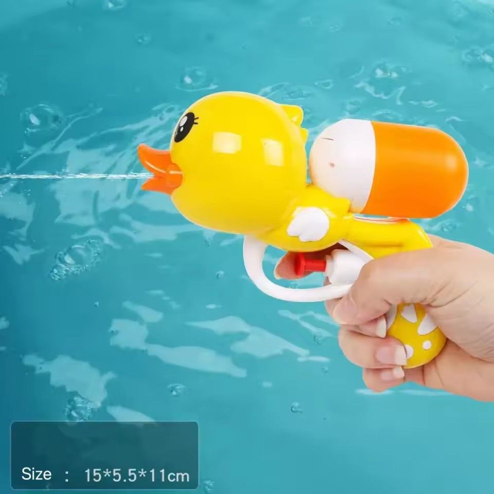 Kids Duck Water Gun, Outdoor Water Spray Guns, High Pressure Range, Pools, Beach, Water Battle, Fun Toys