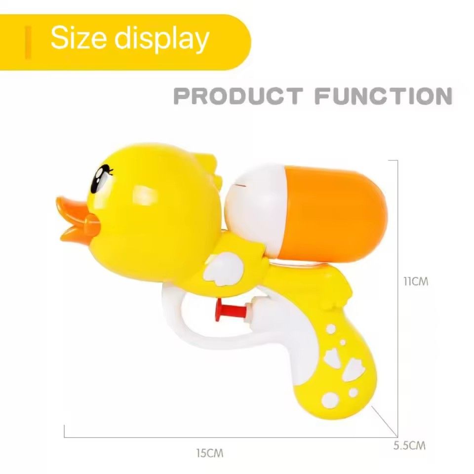 Kids Duck Water Gun, Outdoor Water Spray Guns, High Pressure Range, Pools, Beach, Water Battle, Fun Toys