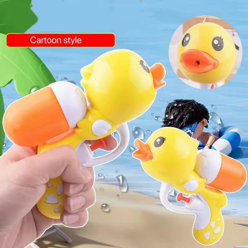 Kids Duck Water Gun, Outdoor Water Spray Guns, High Pressure Range, Pools, Beach, Water Battle, Fun Toys