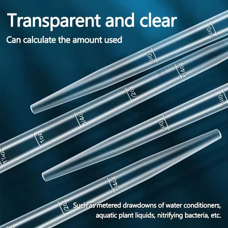 2pcs Manual Fish Tank Suction Tube, Aquarium Cleaning Suction Tube, Dropper 29cm+45cm Fish Tank Suction Toilet Cleaning
