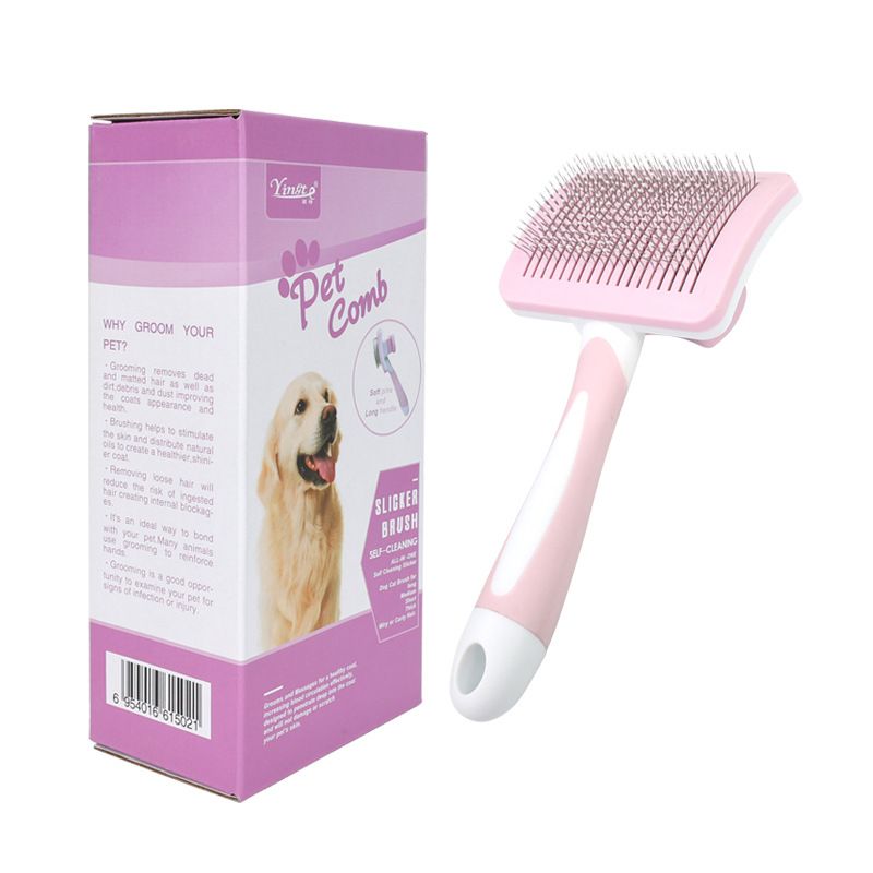 1pc Massage Brush for Cat Care, Pet Comb, Professional Open Knot Pet Hair Removal Brush, Durable Kitten Comb, Pet Accessories
