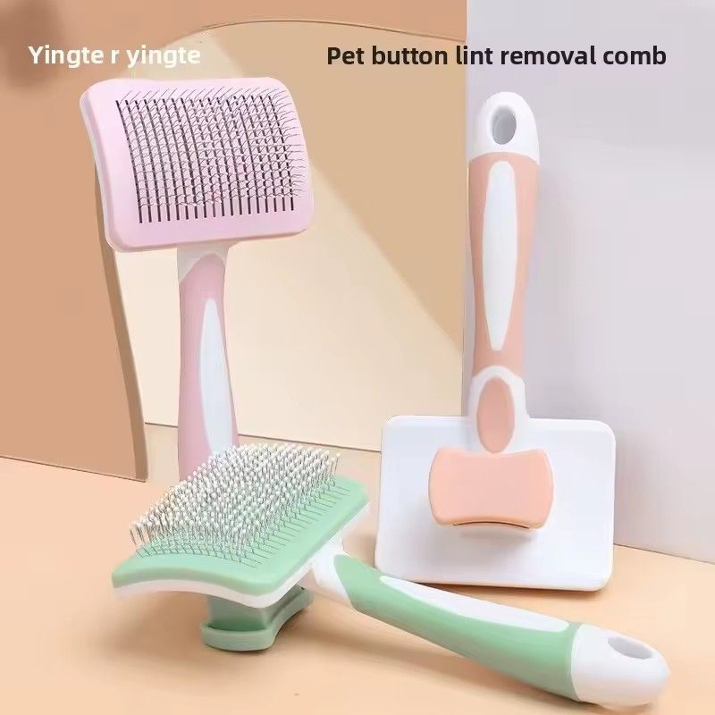 1pc Massage Brush for Cat Care, Pet Comb, Professional Open Knot Pet Hair Removal Brush, Durable Kitten Comb, Pet Accessories