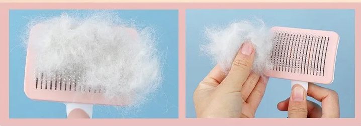 1pc Massage Brush for Cat Care, Pet Comb, Professional Open Knot Pet Hair Removal Brush, Durable Kitten Comb, Pet Accessories
