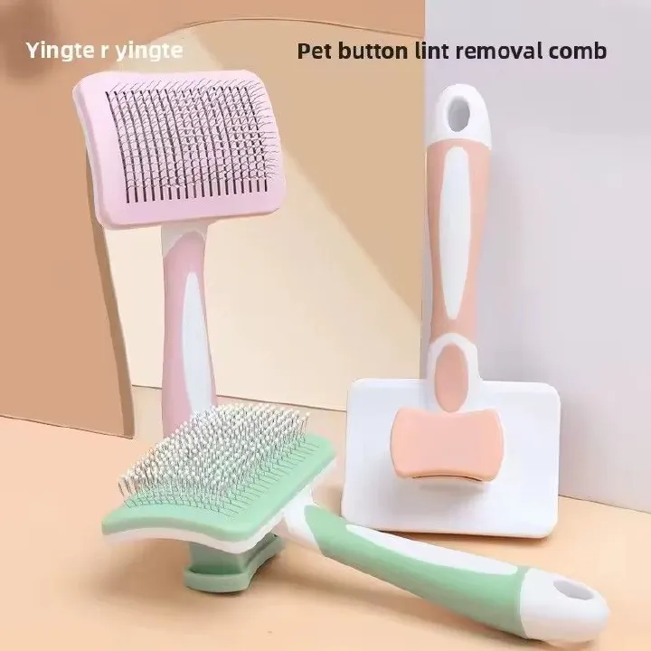 Massage Brush for Cat Care, Pet Comb, Professional Open Knot Pet Hair Removal Brush, Durable Kitten Comb, Pet Accessories
