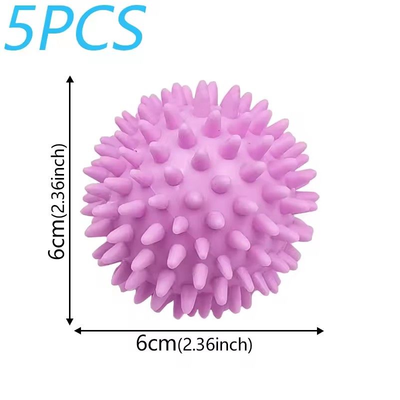 5pcs Laundry Balls Magic Balls Anti-winding Cleaning Drying Home Wash Essential Cleaning Supplies For Reusable Laundry