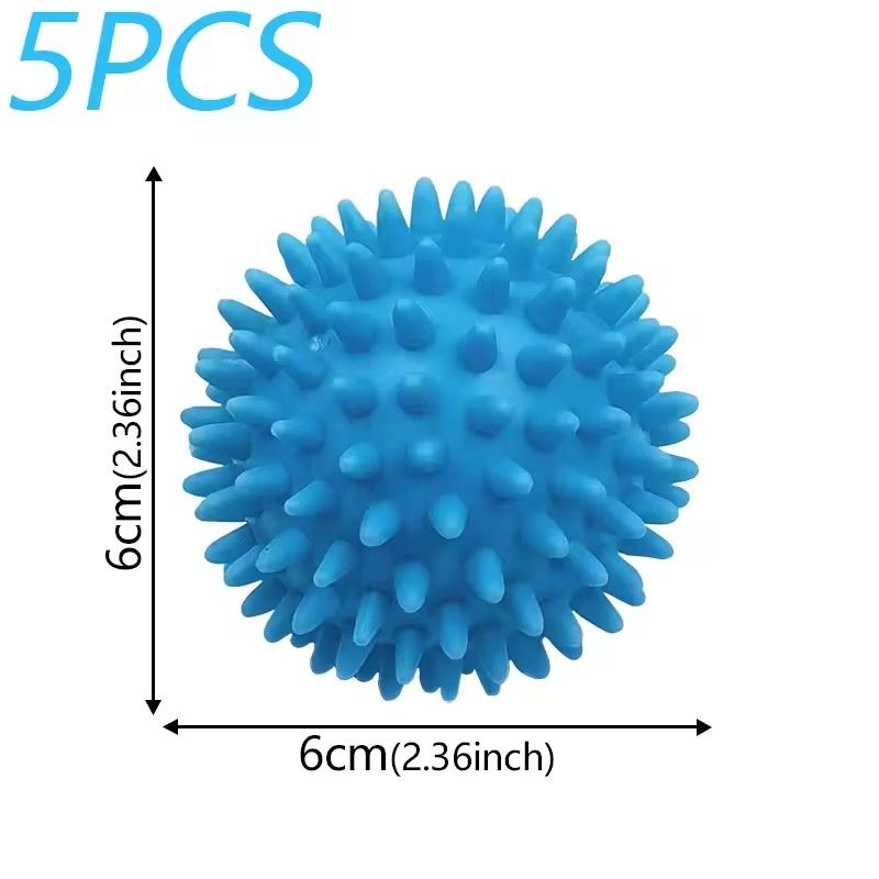 5pcs Laundry Balls Magic Balls Anti-winding Cleaning Drying Home Wash Essential Cleaning Supplies For Reusable Laundry