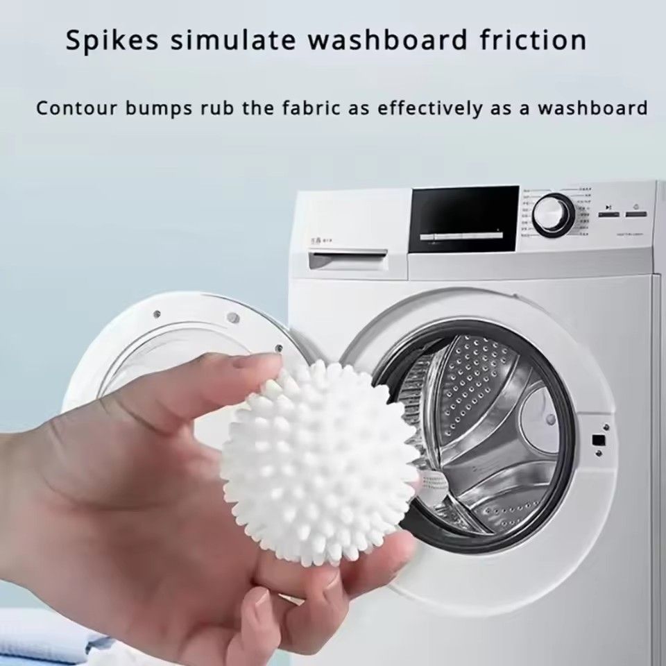 5pcs Laundry Balls Magic Balls Anti-winding Cleaning Drying Home Wash Essential Cleaning Supplies For Reusable Laundry