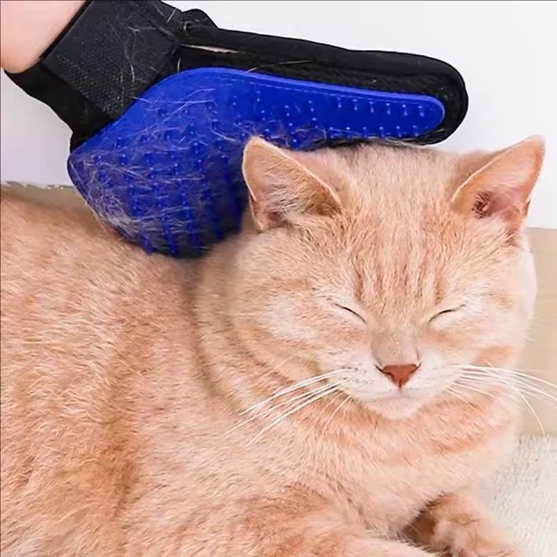 1pc Pet Care Glove, Soft and Efficient Pet Hair Remover, Cat Accessories, Dog and Cat Gloves, Pet Products, Cat Supplies