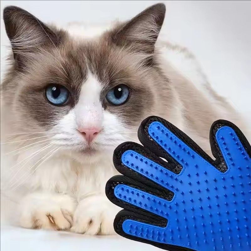 1pc Pet Care Glove, Soft and Efficient Pet Hair Remover, Cat Accessories, Dog and Cat Gloves, Pet Products, Cat Supplies