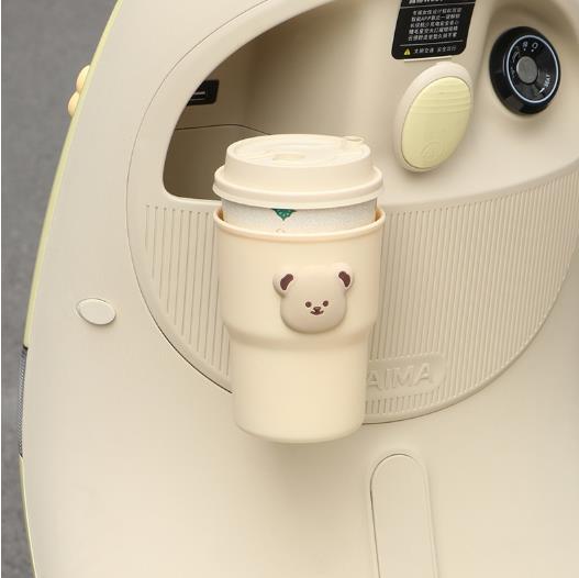1PC  Electric bike motorcycle milk tea rack bicycle beverage kettle rack storage rack