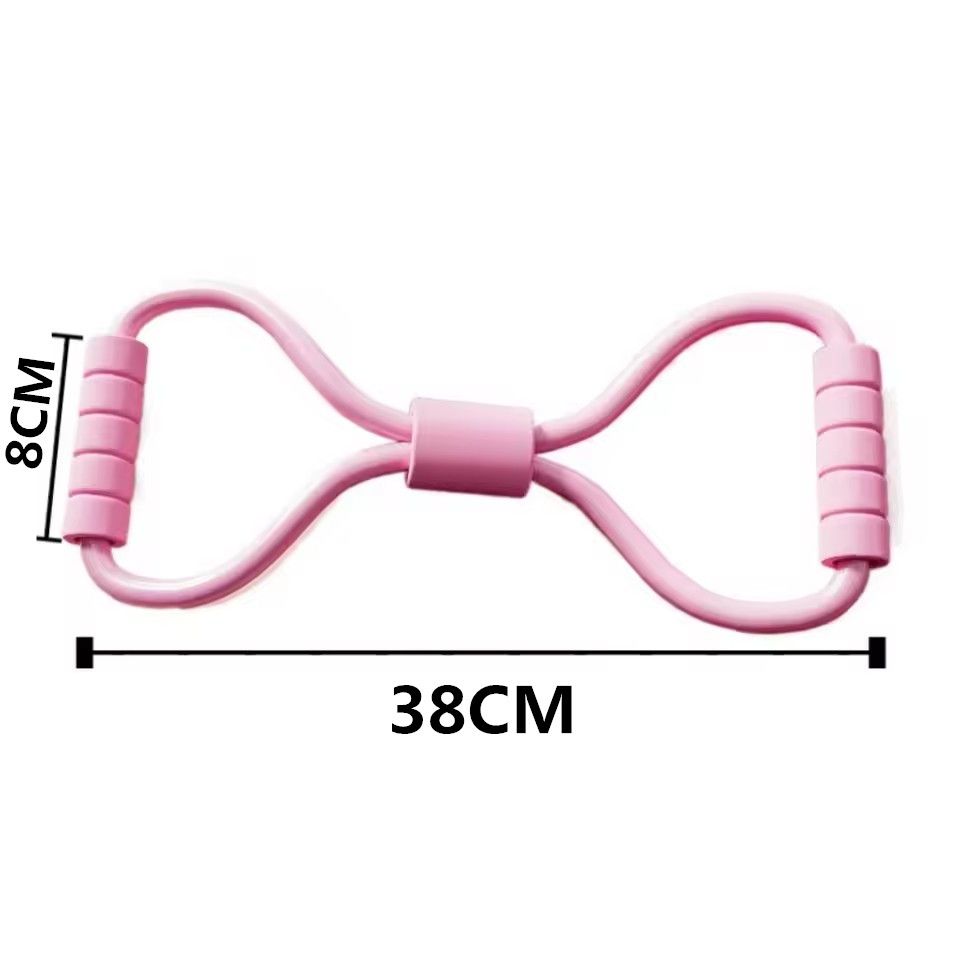 1PC Tensile Tape Yoga Resistance Band Chest Expander Muscle Stretching Fitness Resistance Bands TPE Solid Color