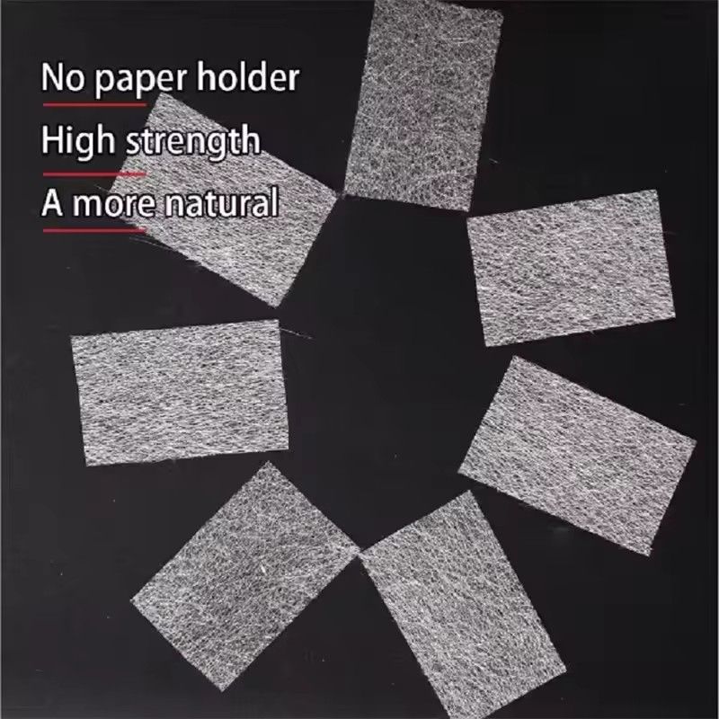10PCS Nail extension silk glass fiber non-woven fabric shape wrap nail enhancement building UV gel tip glass fiber paper
