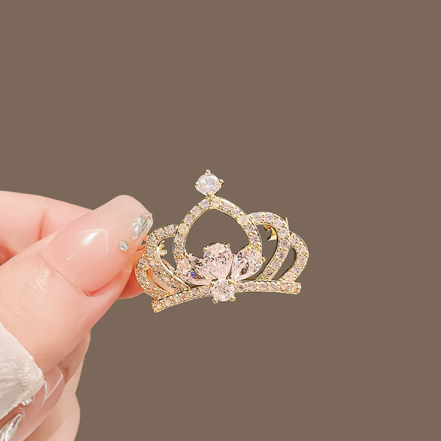 1PC  High end brooch, women's niche brooch, temperament fixed clothes, suits, pearl jewelry