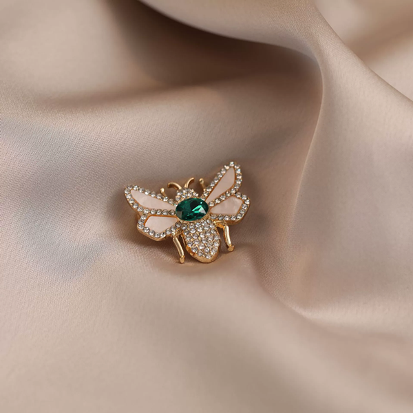 1PC  High end brooch, women's niche brooch, temperament fixed clothes, suits, pearl jewelry