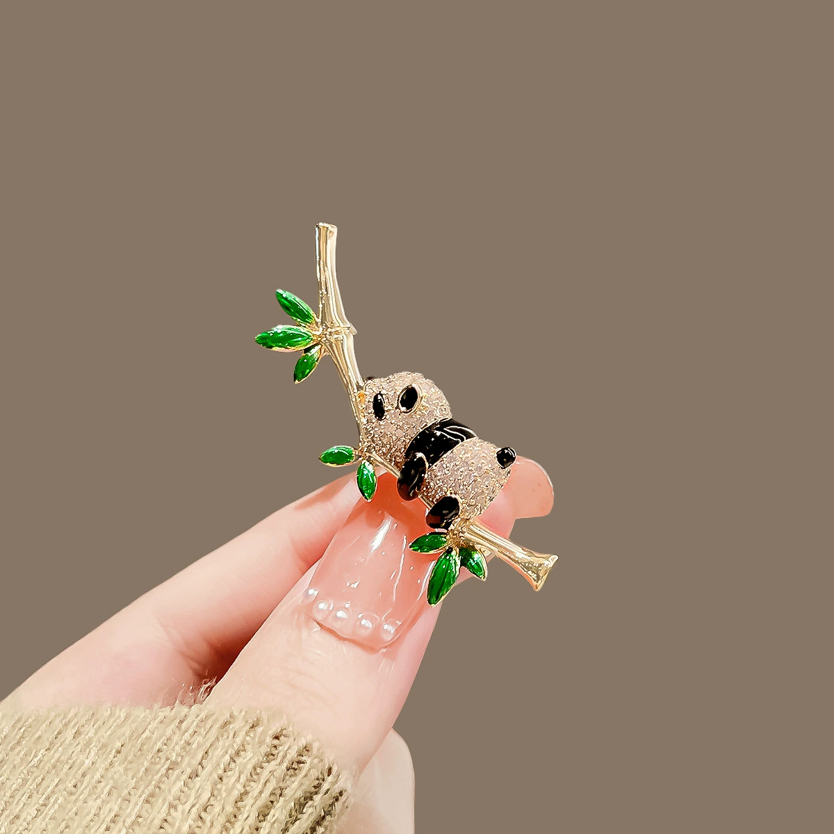 1PC  High end brooch, women's niche brooch, temperament fixed clothes, suits, pearl jewelry