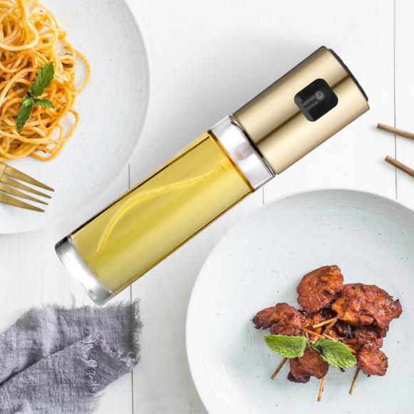 1 PC  Glass Oil Spray for Cooking Spray Bottle Olive Oil Sprayer Mister Baking Roasting Grilling
