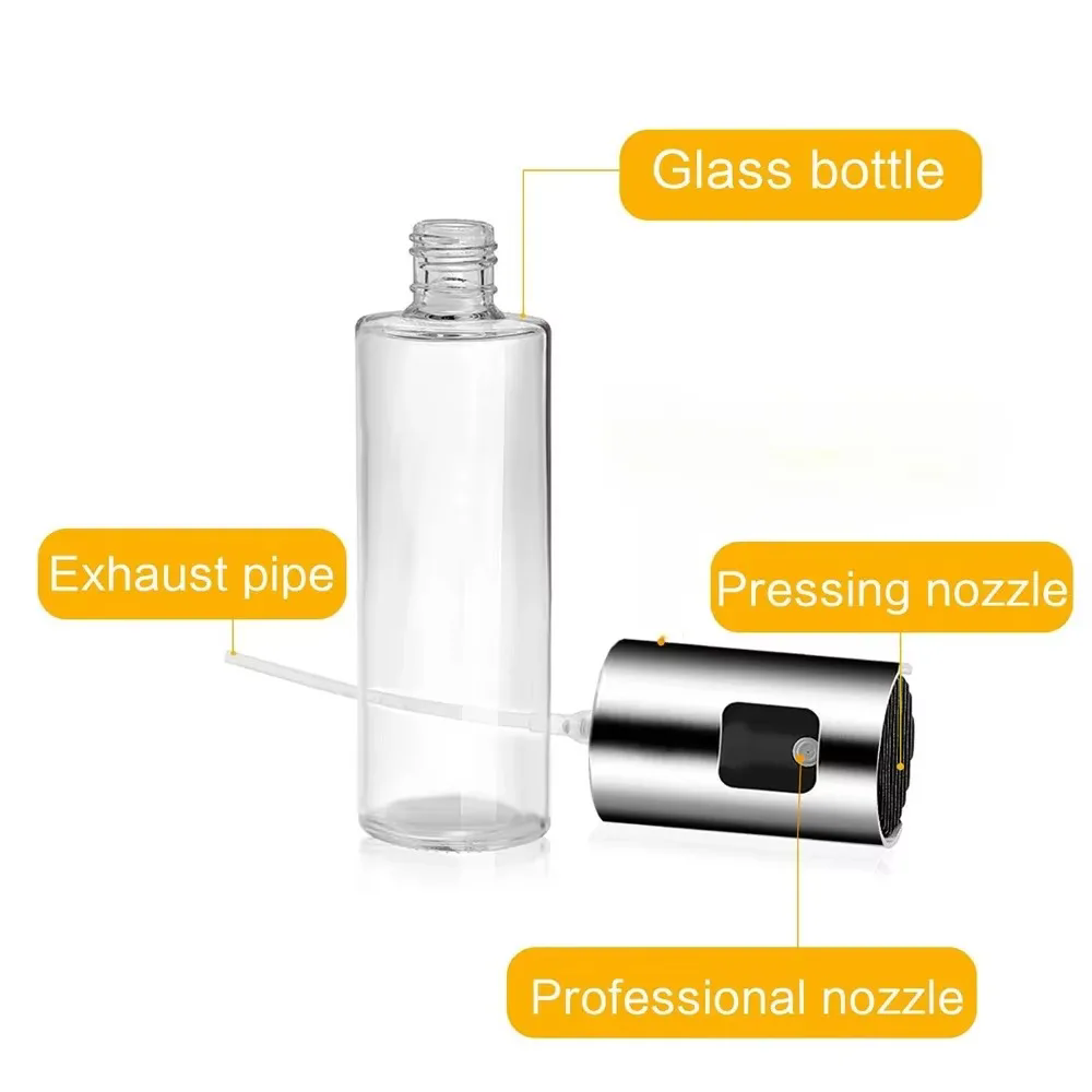 1 PC  Glass Oil Spray for Cooking Spray Bottle Olive Oil Sprayer Mister Baking Roasting Grilling