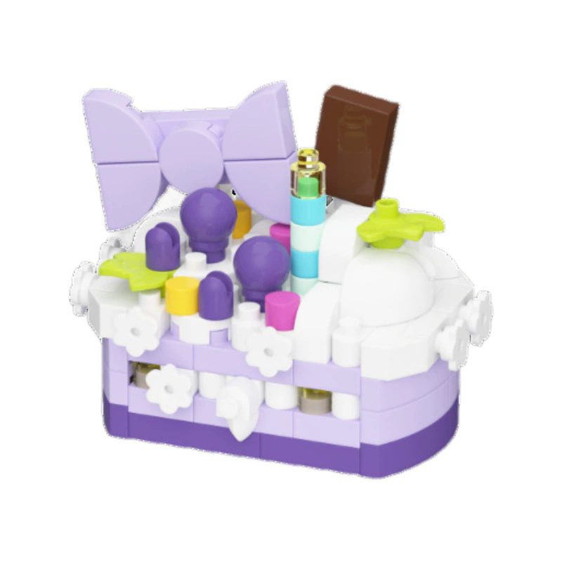 1PC Mini Building Block Food Construction Set Bricks Toys for Children 8 Year Micro Bricks for Adults Birthday Gifts Cake