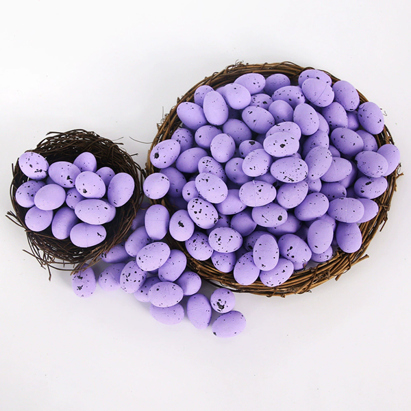 100PCS  Easter Eggs Easter Party Indoor Outdoor Home Decorations Kids Gifts Colorful Foam Eggs For Easter