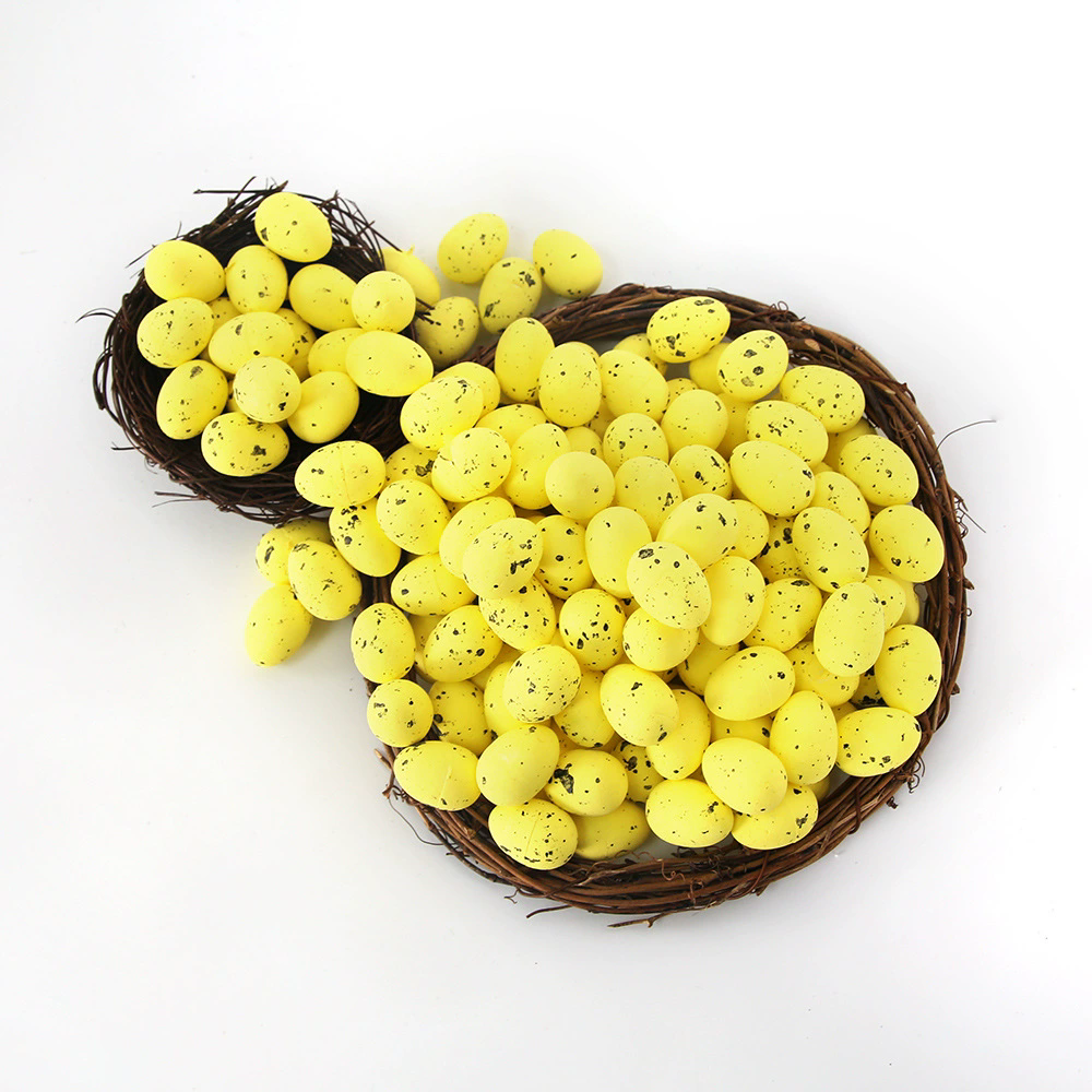 100PCS  Easter Eggs Easter Party Indoor Outdoor Home Decorations Kids Gifts Colorful Foam Eggs For Easter