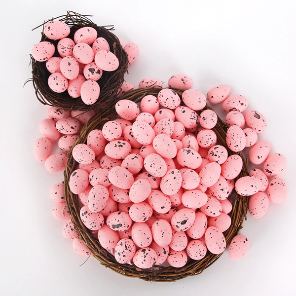 100PCS  Easter Eggs Easter Party Indoor Outdoor Home Decorations Kids Gifts Colorful Foam Eggs For Easter