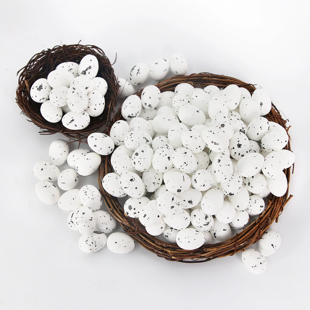 100PCS  Easter Eggs Easter Party Indoor Outdoor Home Decorations Kids Gifts Colorful Foam Eggs For Easter