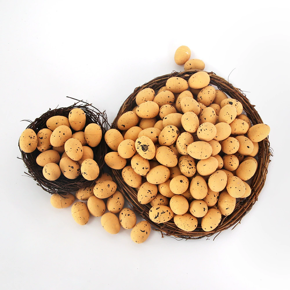 100PCS  Easter Eggs Easter Party Indoor Outdoor Home Decorations Kids Gifts Colorful Foam Eggs For Easter