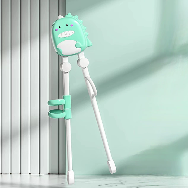 1PC Cartoon Learner Training Chopsticks Free Kids Dinosaur Non-slip Chopsticks Sushi Baby Children Cute Tableware Eating Tool