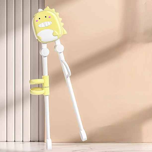 1PC Cartoon Learner Training Chopsticks Free Kids Dinosaur Non-slip Chopsticks Sushi Baby Children Cute Tableware Eating Tool
