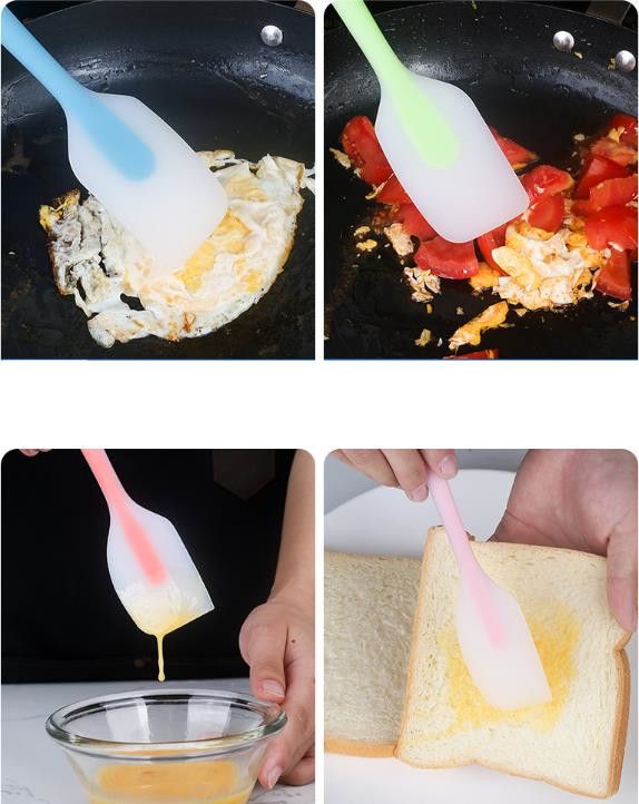 1PC  Cake Tools Items Cream Kitchen Utensils Silicone Spatula for Pastry Knife Cookie Cutter  Baking Supplies