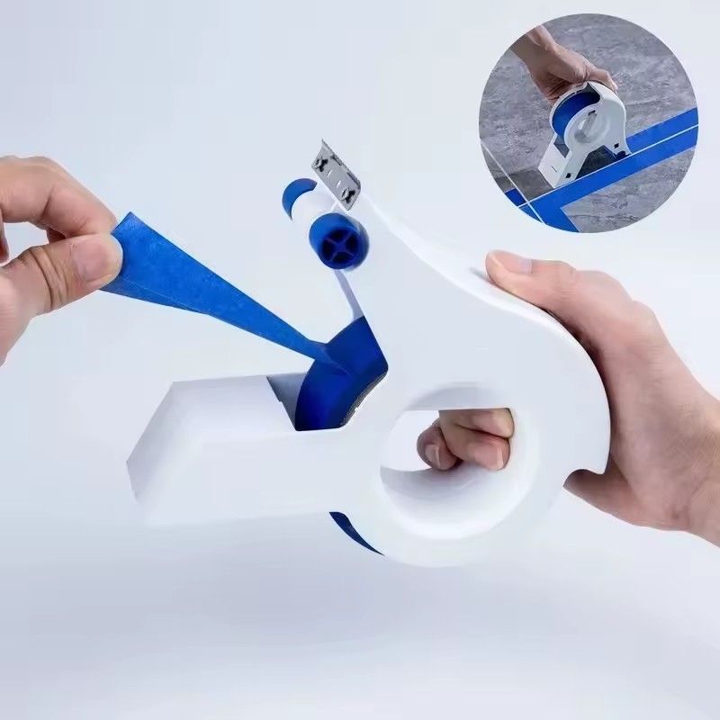 1PC Masking Tape Dispenser for Decorating Neat and Clean Results Painters Tape Applicator Masking Master Tape Cutting Tool