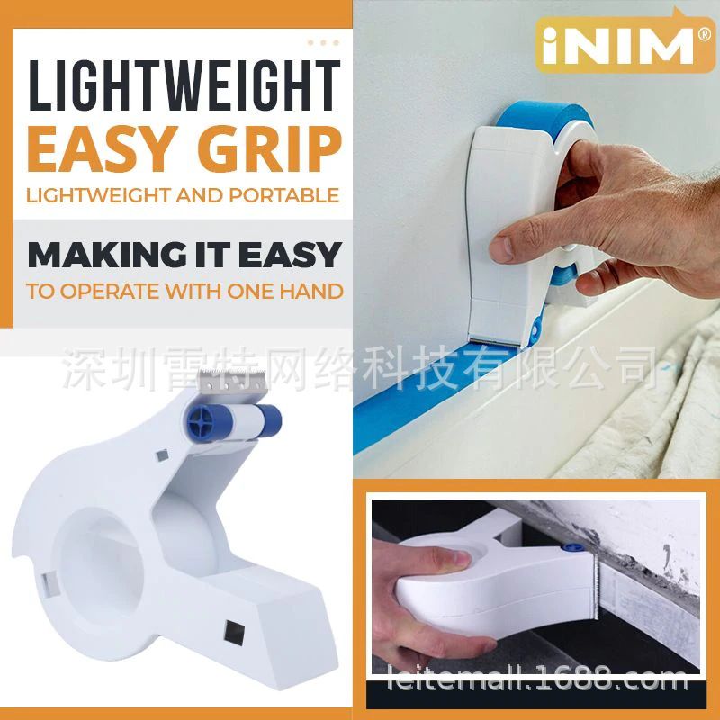 1PC Masking Tape Dispenser for Decorating Neat and Clean Results Painters Tape Applicator Masking Master Tape Cutting Tool