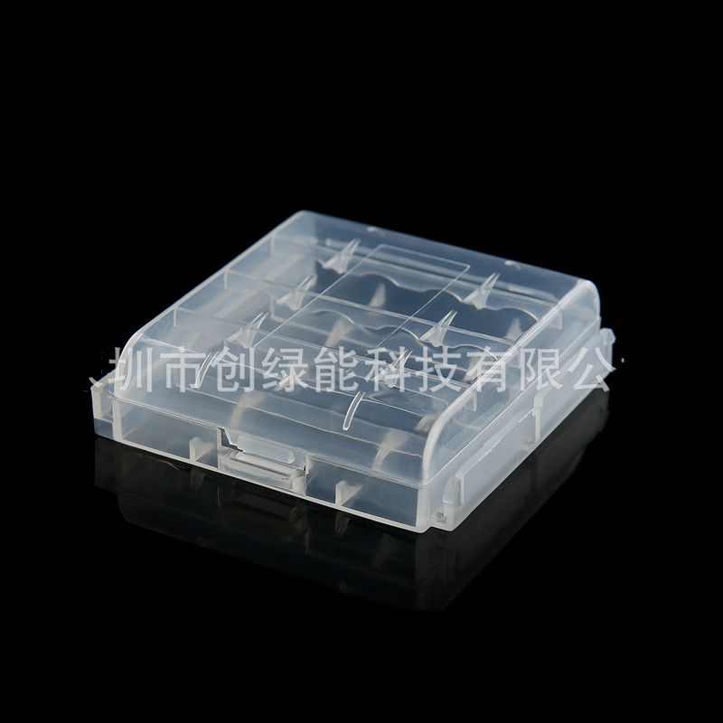 5PC 4 slot AA AAA plastic battery holder storage box AA AAA battery container storage box battery box cover