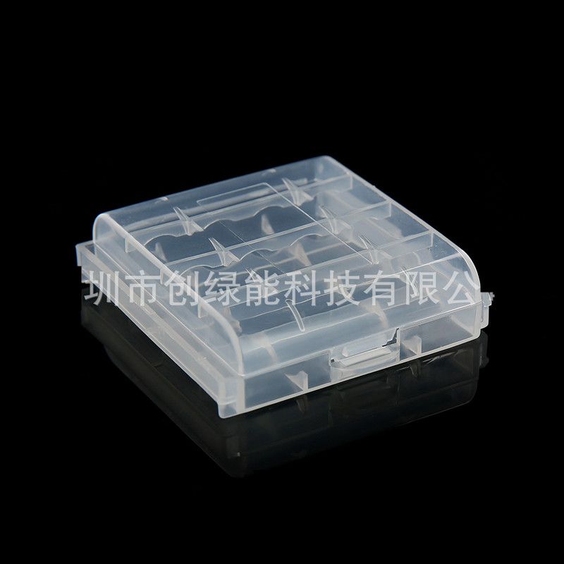 5PC 4 slot AA AAA plastic battery holder storage box AA AAA battery container storage box battery box cover