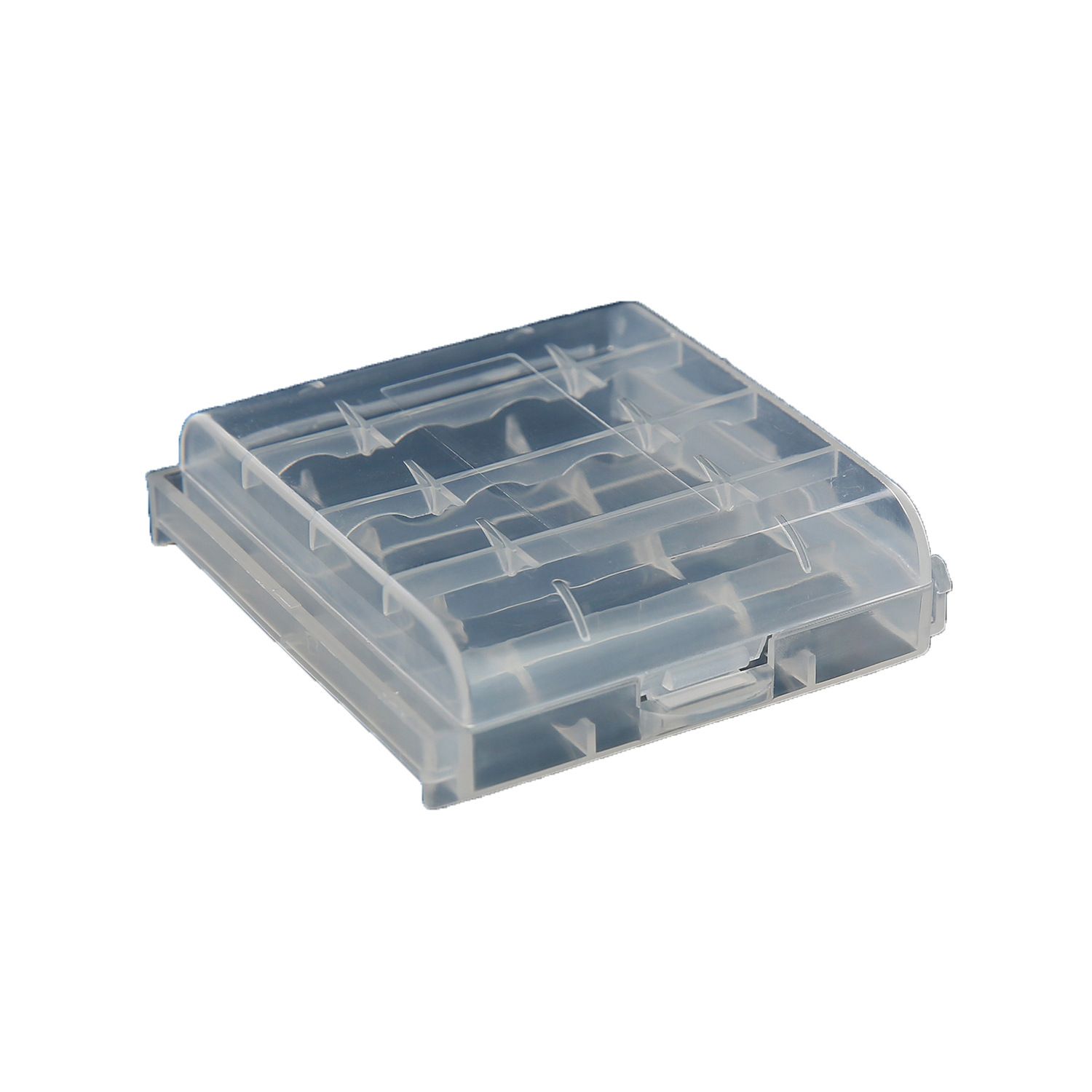 5PC 4 slot AA AAA plastic battery holder storage box AA AAA battery container storage box battery box cover