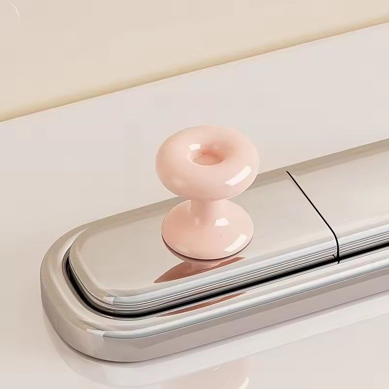 2PCS  Toilet Presser Button Nail Art Special Tank Button Long Nails Universal Creative Cute Toilet Flush Switch