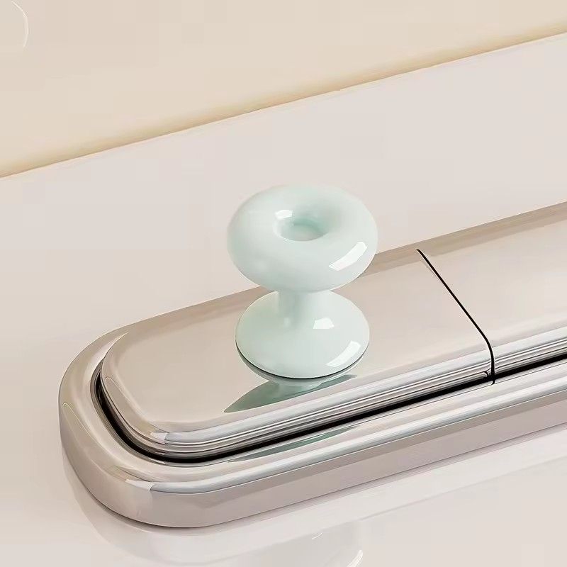 2PCS  Toilet Presser Button Nail Art Special Tank Button Long Nails Universal Creative Cute Toilet Flush Switch