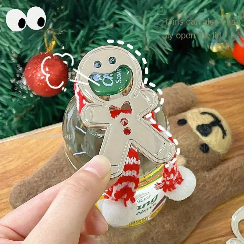 1PC   Stainless Steel Magnetic Bottle Opener Fridge Soda Glass Cap Remover Kitchen Metal Beer Bar Tool