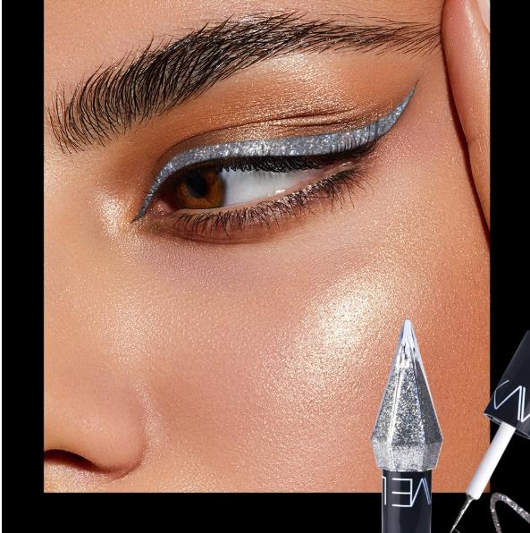 1PC  Diamond foaming liquid eyeliner pearlescent color fast drying and not easy to stain liquid eyeliner view 2