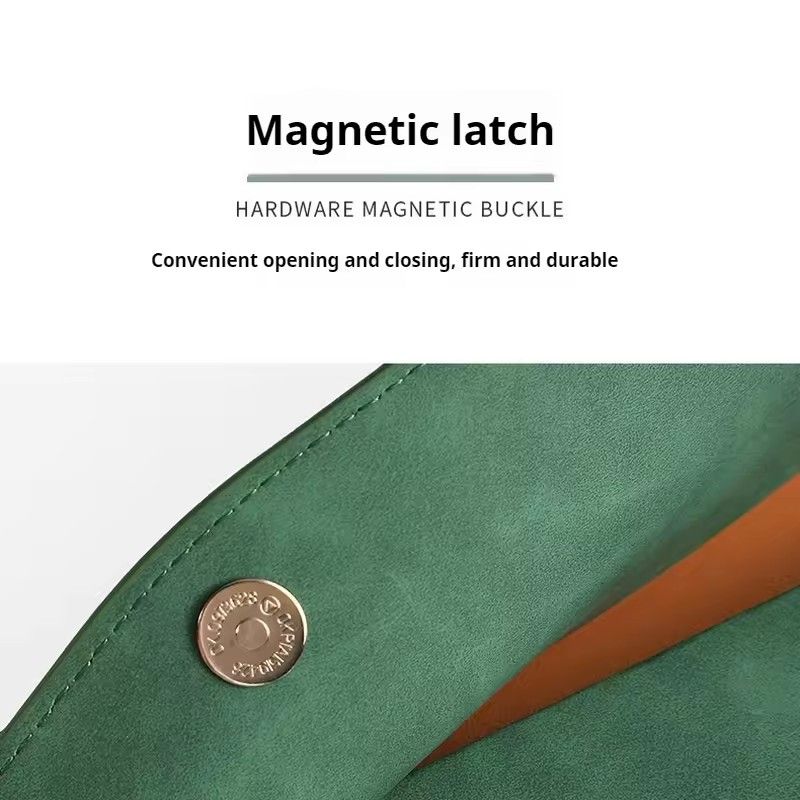 1PC Leather A4 File Bag Waterproof Wear-resistant Ultra-large Capacity Folder Business Office School File Storage Supplies