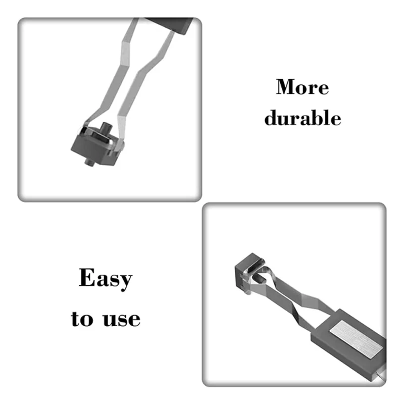 1PC2 In 1 Multi-Purpose Mechanical Keyboard Key Cap Puller Universal Keycap Shaft Remover Button Extractor Keyboards Accessories