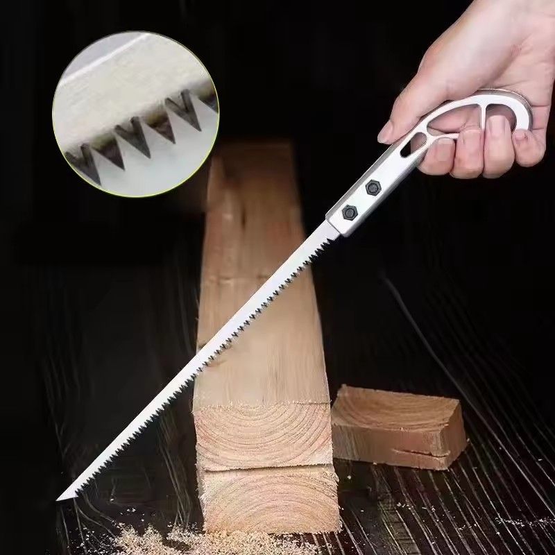 1PC Hand sawing, woodworking, cutting, steel saw, fast cutting saw blade, forest gardening, tree branches, outdoor camping tools