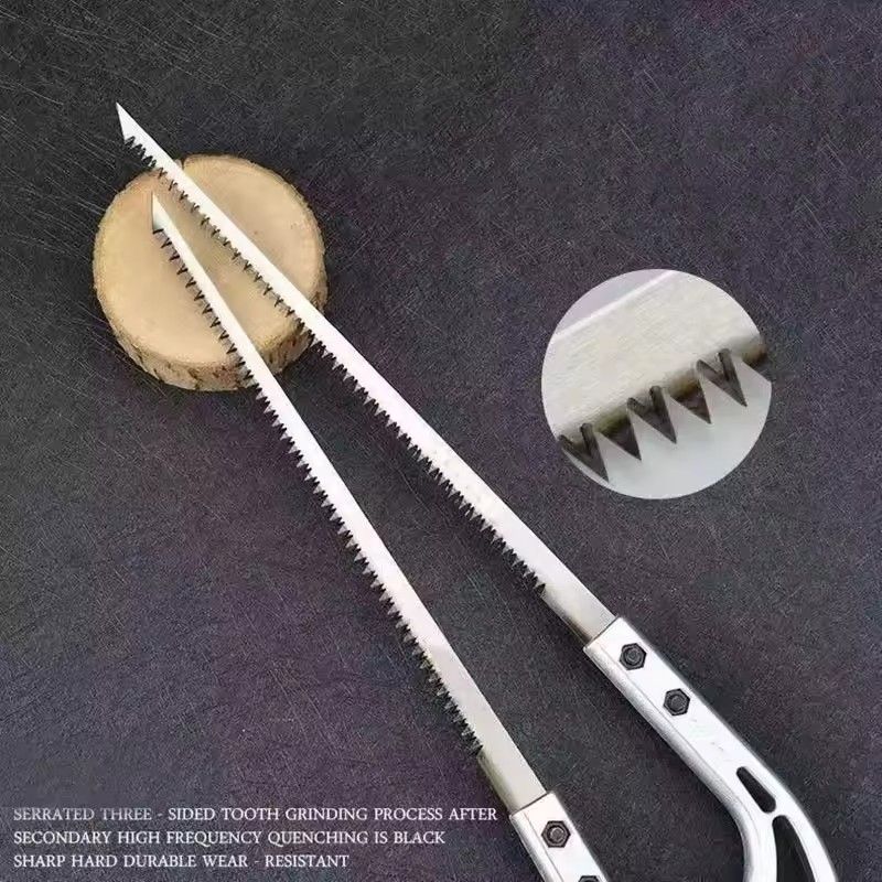 1PC Hand sawing, woodworking, cutting, steel saw, fast cutting saw blade, forest gardening, tree branches, outdoor camping tools