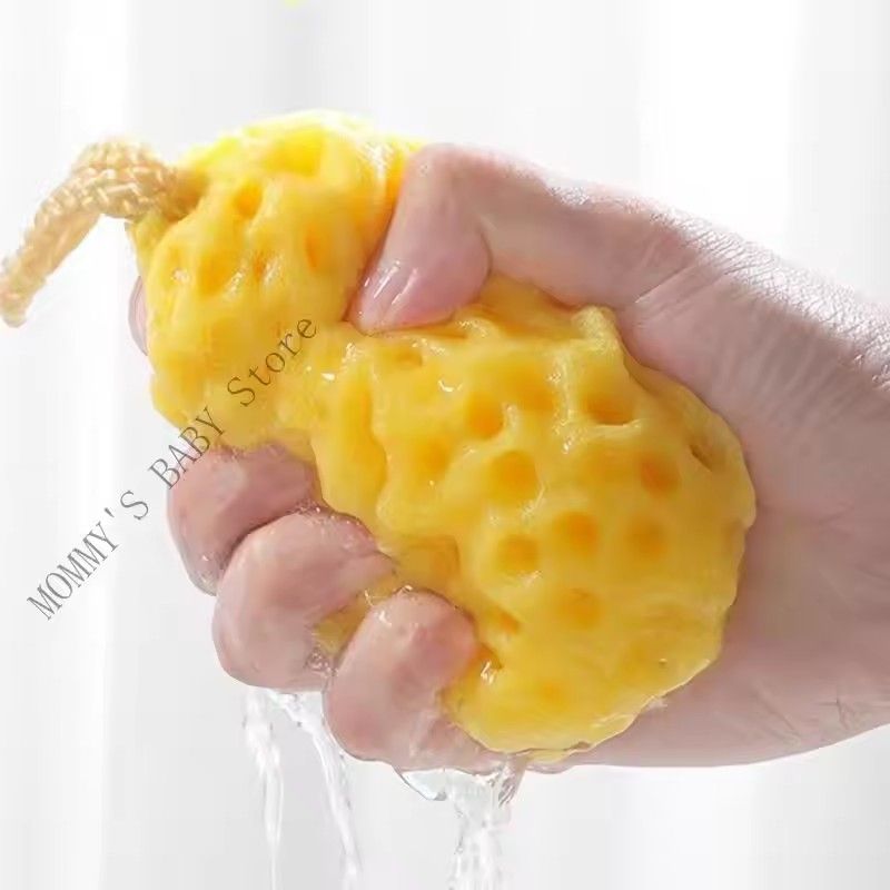1PC  Comfortable Honeycomb Bath Ball Body Cleaning Soft Bath Ball Does Not Fall Apart Soft Bath Sponge Bath Ball