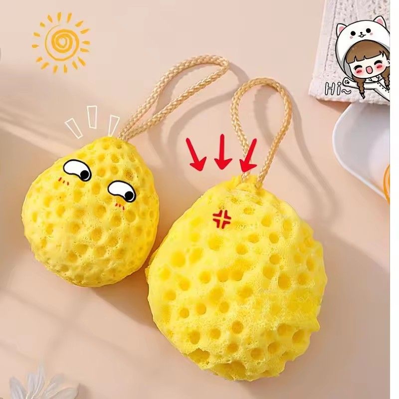 1PC  Comfortable Honeycomb Bath Ball Body Cleaning Soft Bath Ball Does Not Fall Apart Soft Bath Sponge Bath Ball