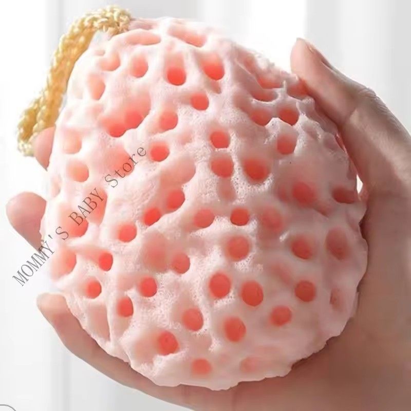 1PC  Comfortable Honeycomb Bath Ball Body Cleaning Soft Bath Ball Does Not Fall Apart Soft Bath Sponge Bath Ball