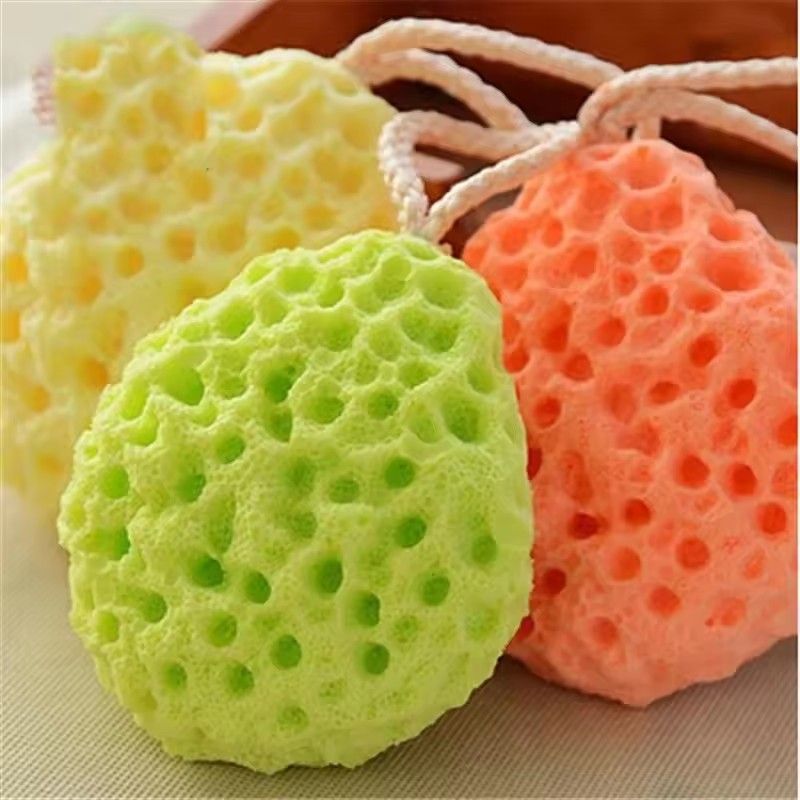 1PC  Comfortable Honeycomb Bath Ball Body Cleaning Soft Bath Ball Does Not Fall Apart Soft Bath Sponge Bath Ball
