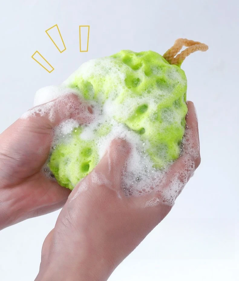 1PC  Comfortable Honeycomb Bath Ball Body Cleaning Soft Bath Ball Does Not Fall Apart Soft Bath Sponge Bath Ball