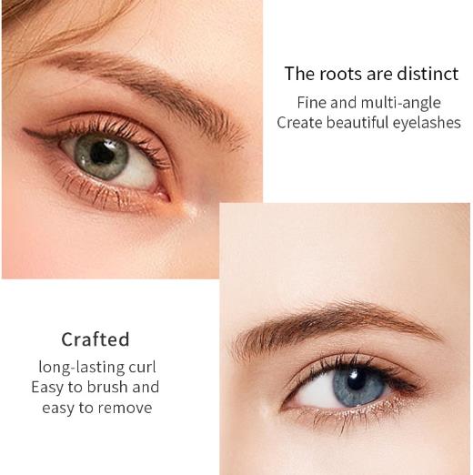 1PC  Waterproof  Mascara Thick Long Smudge-proof Plump Encrypted Long-lasting Curling Large Eye Makeup, Makeup Tools view 4